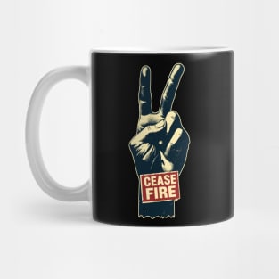 Peace and love Ceasefire Mug